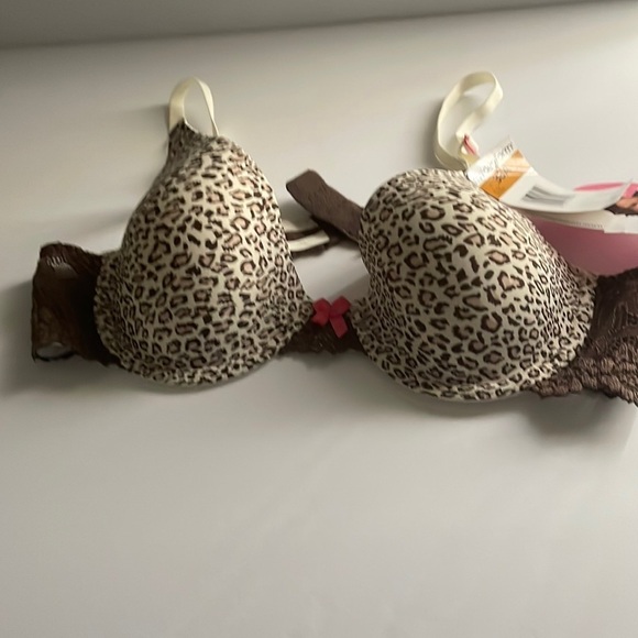 Other - Maiden form One Tab Fit, size 36A, leopard print w/ brown lace, new